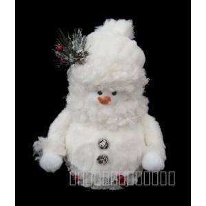 Фигурка декоративная Снеговик, L14 W14 H17 см (без упаковки)