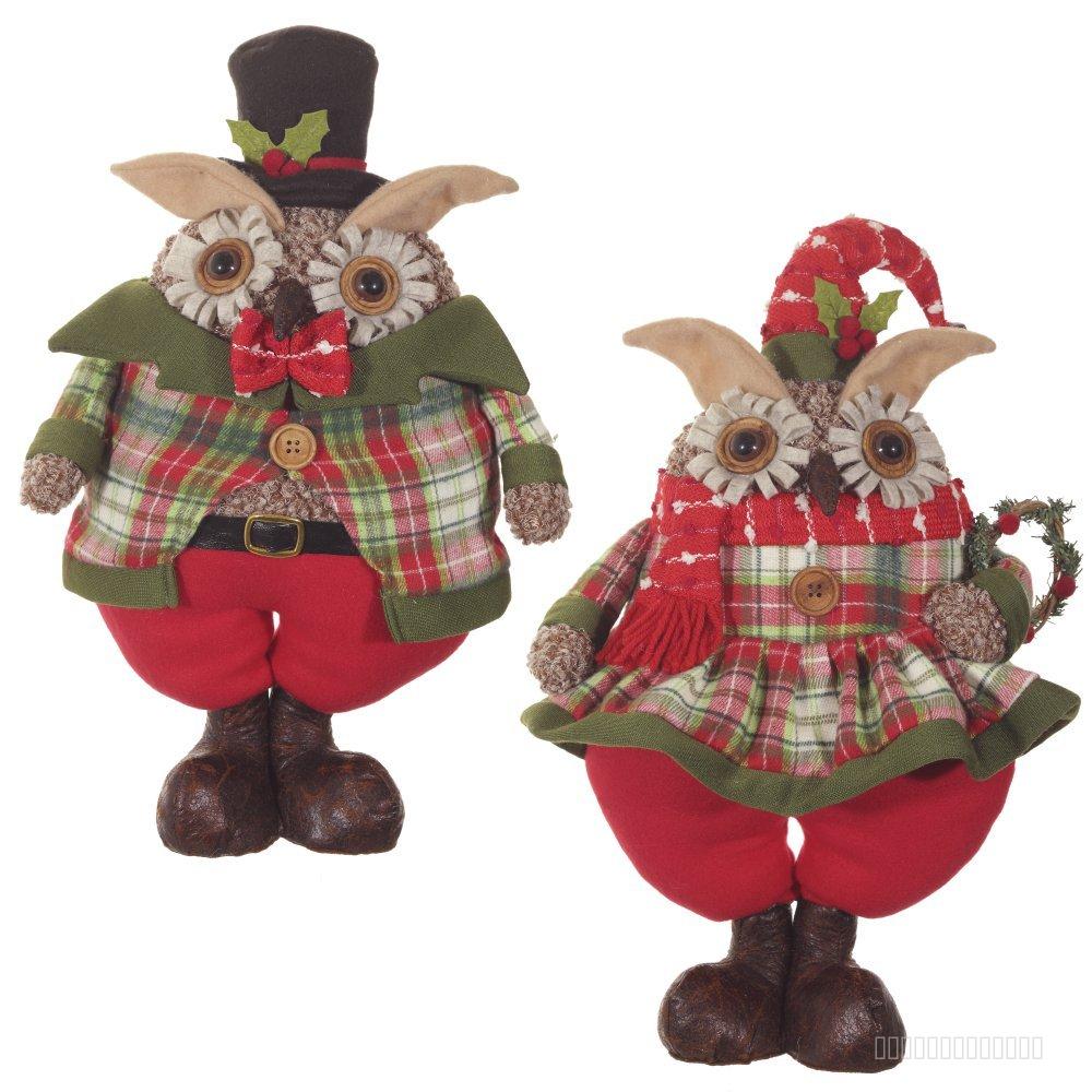 Игрушка мягконабивная Сова, H38,1см, 2в